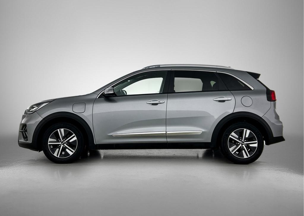 Kia Niro 1.6 GDi PHEV Dynamic Plus Line / Parkeersensoren +, 12 maanden, 77 km/l, Gebruikt, Leder en Stof
