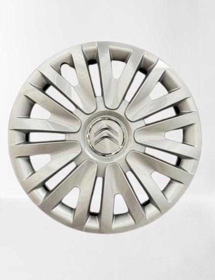 Nieuwe 14” Wieldoppen Set Zilver voor Citroen C1 C2 C3, Citroen, Nieuw, Ophalen of Verzenden, Citroen