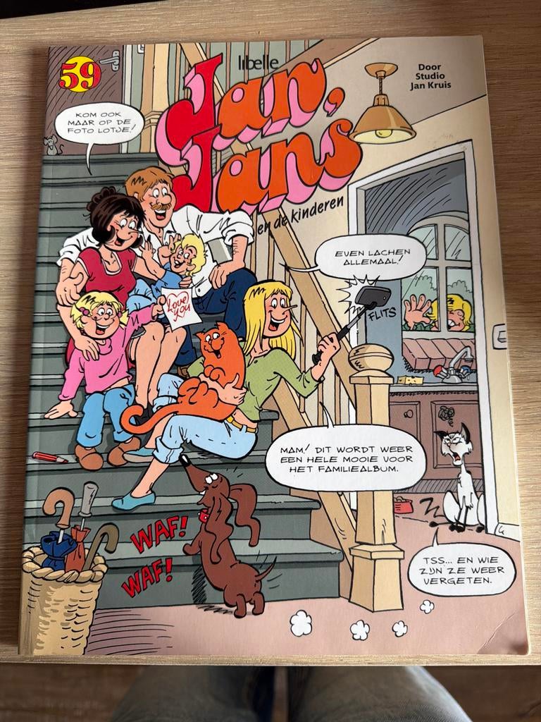Jan, Jans en de kinderen - Deel 59, Boeken, Eén stripboek, Ophalen of Verzenden, Zo goed als nieuw