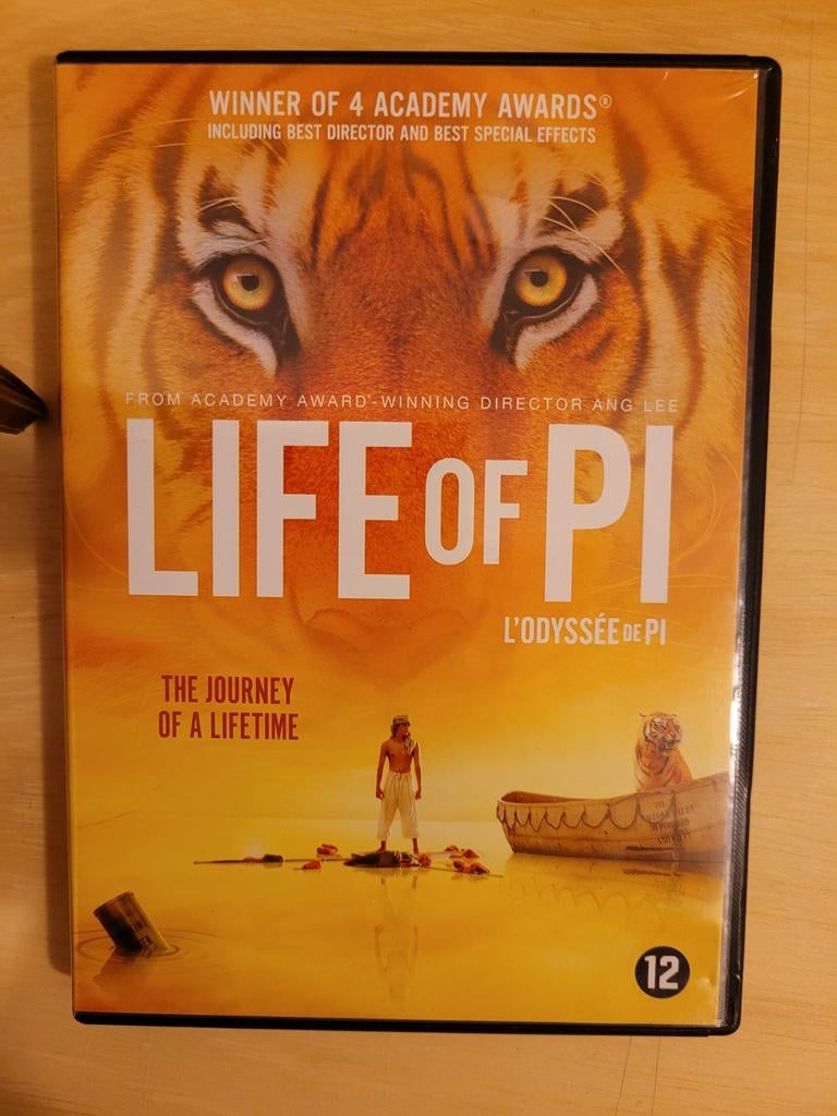 Life of Pi DVD - Winnaar 4 Academy Awards, Vanaf 12 jaar, Ophalen of Verzenden, Nieuw in verpakking
