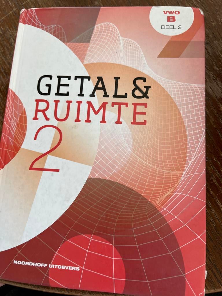 Getal & Ruimte vwo B deel 2 - 11e editie, Boeken, Schoolboeken, Gelezen, Wiskunde B, VWO, Ophalen of Verzenden