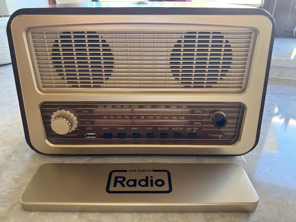 Dementie radio voor radio-ontvangst of muziek van usb-stick, Audio, Tv en Foto, Radio's, Gebruikt, Overige typen, Ophalen of Verzenden