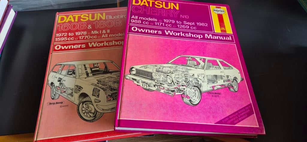 Datsun Bluebird/Datsun Cherry n10 Owners Workshop Manual, Ophalen of Verzenden
