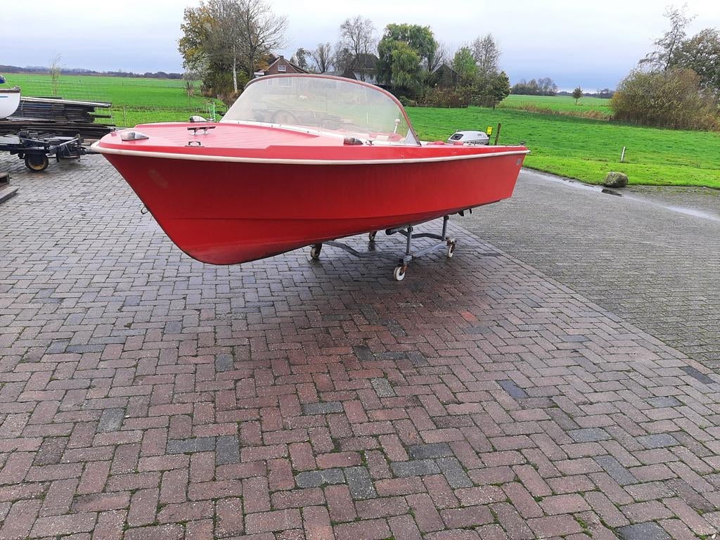 Selco retro speedboot/tourboot 15pk 4 takt elek. gestart, Ophalen, Minder dan 70 pk, 3 tot 6 meter, Buitenboordmotor