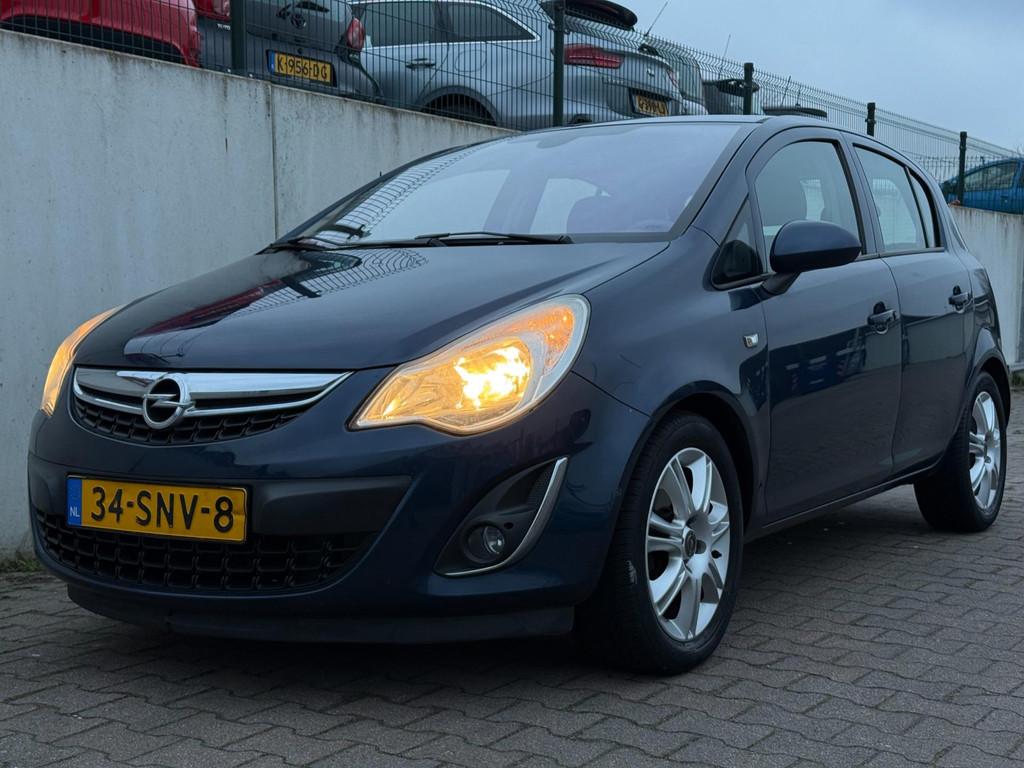 Opel Corsa 1.4-16V Cosmo/HALF LEDER/AIRCO/PDC/CRUISE/124919, Voorwielaandrijving, Euro 5, Gebruikt, 4 cilinders