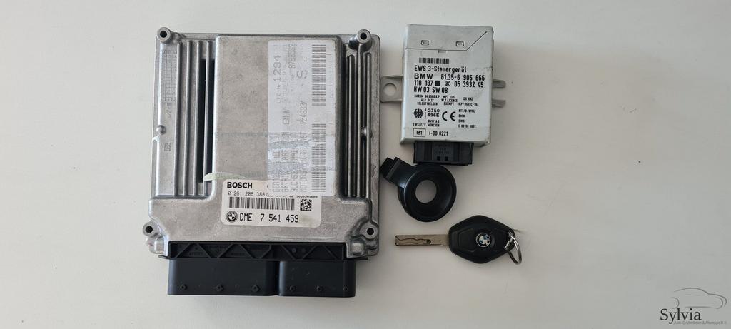 Startset  ECU EWS BMW 3 Serie 318 E46 N46  7541459 automaat, Auto-onderdelen, Gebruikt, -, -, Ophalen of Verzenden