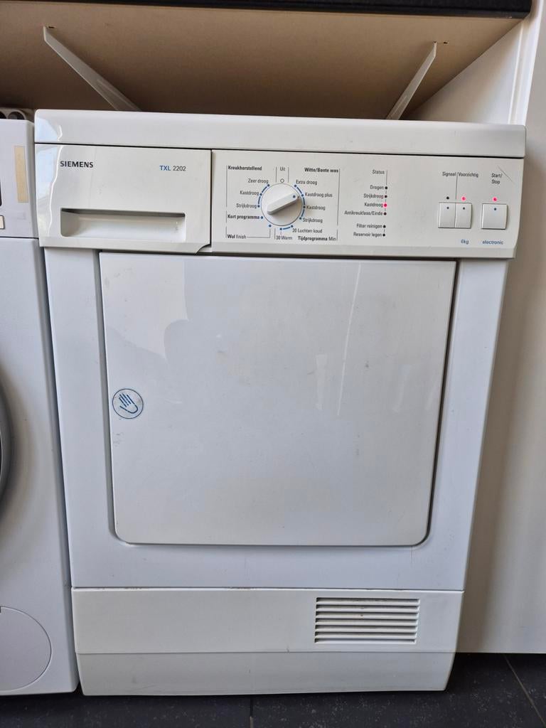 Siemens wasdroger TXL 2202 - 6kg, Ophalen, 6 tot 8 kg, Gebruikt, Anti-kreukfase