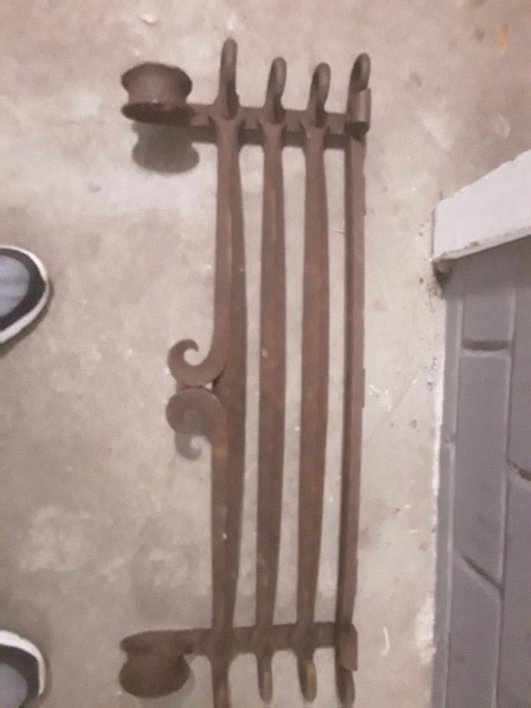 Antieke openhaard rooster - robuust en decoratief, Ophalen of Verzenden