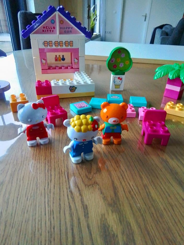 Izgst speelset Happy bar van Hello Kitty, Ophalen of Verzenden, Zo goed als nieuw, Bouwen