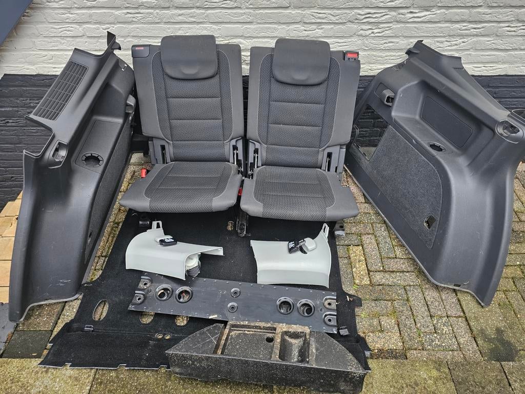 3e zitrij extra stoelen vw touran facelift vanaf 11 tot 14, Ophalen, Gebruikt, Volkswagen