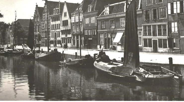 --Hoorn- Visserij-Haven-55, Verzenden, 1940 tot 1960, Gelopen, Noord-Holland