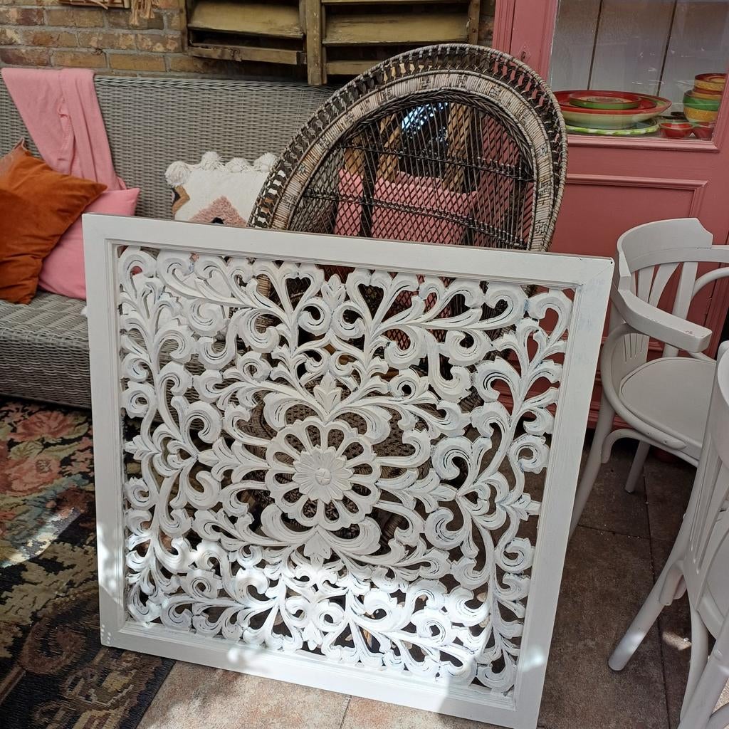 PTMD groot luik ibiza boho style, Huis en Inrichting, Woonaccessoires | Kamerschermen, Ophalen