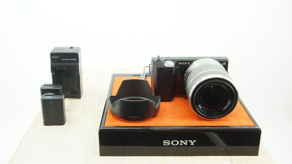 Sony nex 5 camera, makkelijk en compact, garantie!, 14 Megapixel, Compact, Ophalen of Verzenden, Zo goed als nieuw