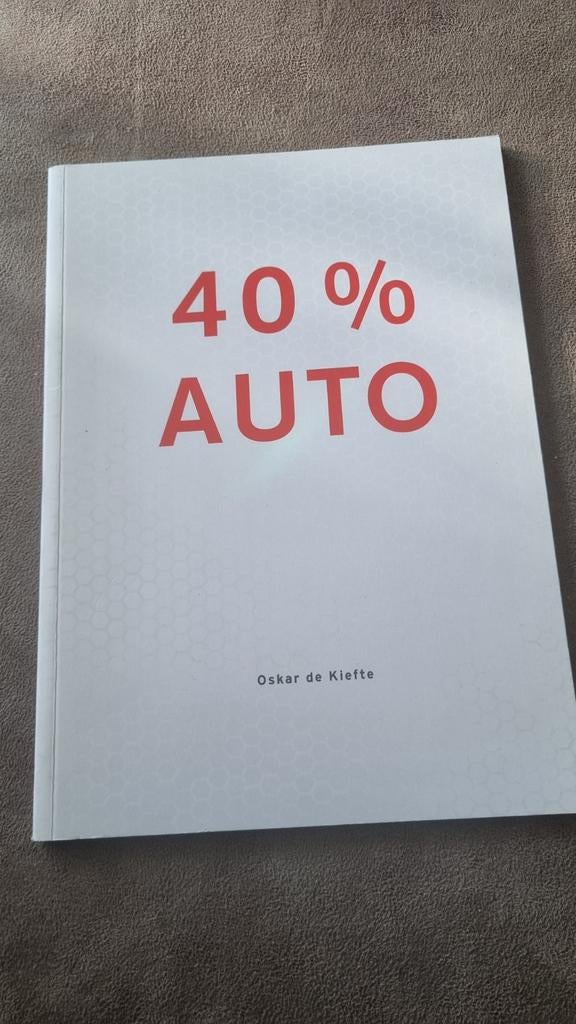 40% Auto - Oskar de Kiefte (Boek over voertuigontwerp), Ophalen of Verzenden, Zo goed als nieuw, Algemeen, Oskar de Kiefte