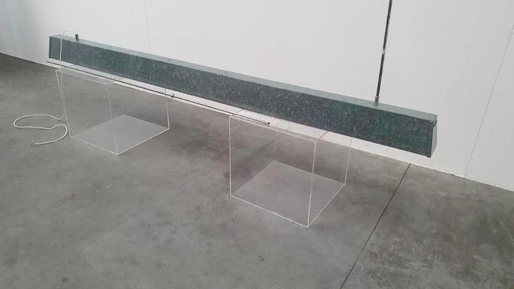 Piet Hein Eek XL industriële design hanglamp gegalvaniseerd, .., Gebruikt, Metaal, Minder dan 50 cm