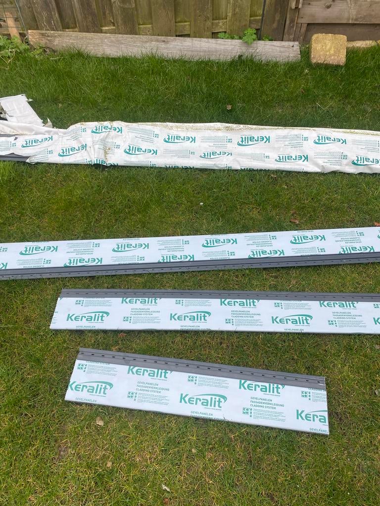 Keralit gevelbekleding, Ophalen, Overige materialen, Zwart, Overige typen