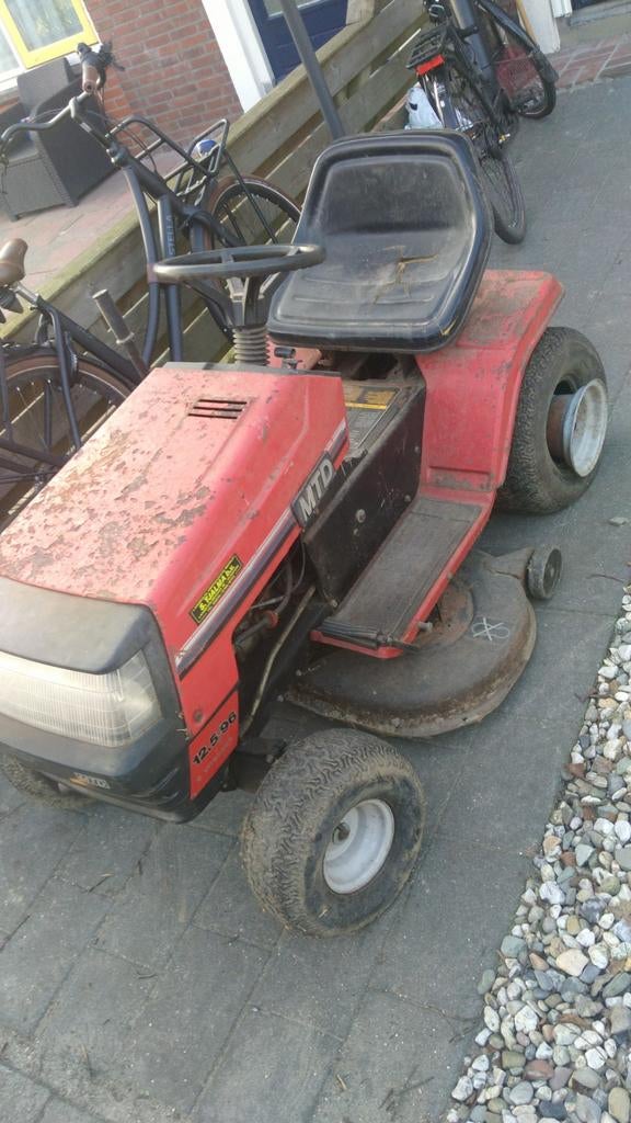 Zitmaaier opknapper, Tuin en Terras, Ophalen, Gebruikt, MTD