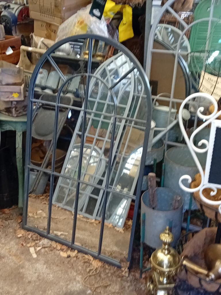 Spiegel tuinspiegel in soorten/maten "De Evenaar" Eemnes, Tuin en Terras, Tuinwanddecoratie, Ophalen, Nieuw