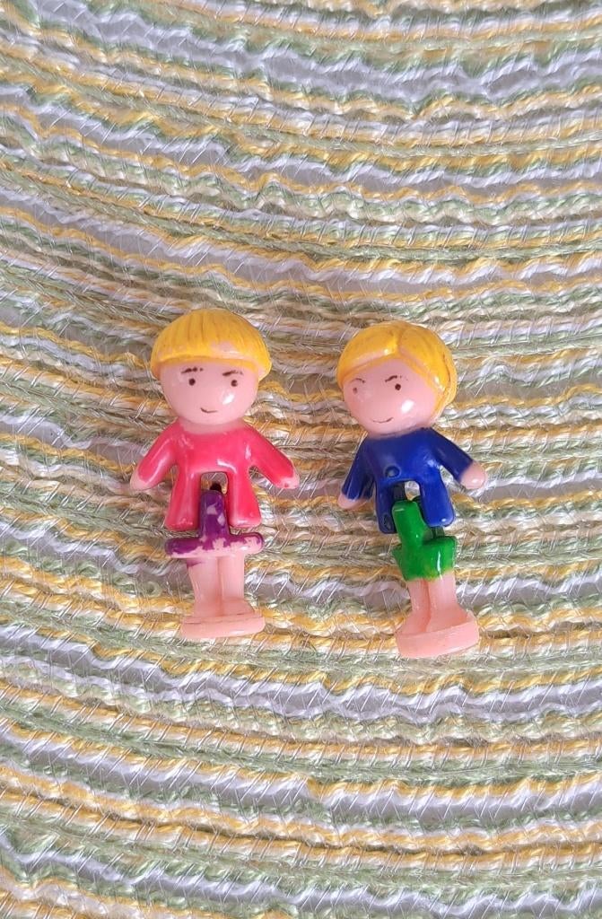 Polly Pocket - set van 2 figuurtjes, Ophalen of Verzenden, Gebruikt