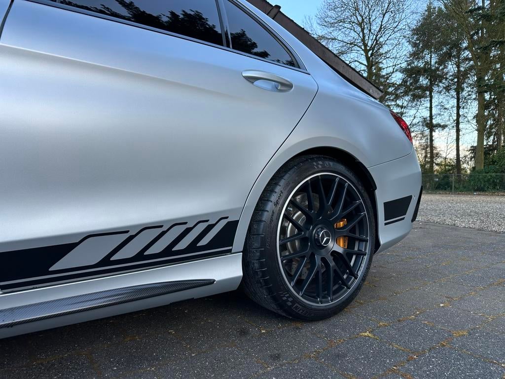 Mercedes-Benz C63 AMG S - Keram - Kuip - Akra - Burm - HUD -, Automaat, Achterwielaandrijving, 510 pk, Leder