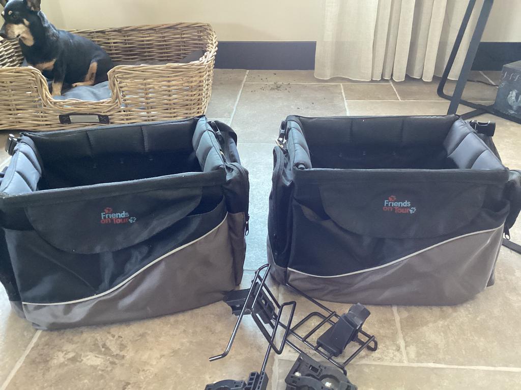 Honden fiets tas, Ophalen of Verzenden, Zo goed als nieuw