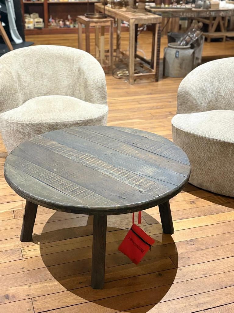 Titel:
Nieuwe salontafel By Mooss – rond – landelijke stijl, Huis en Inrichting, Ophalen, Nieuw