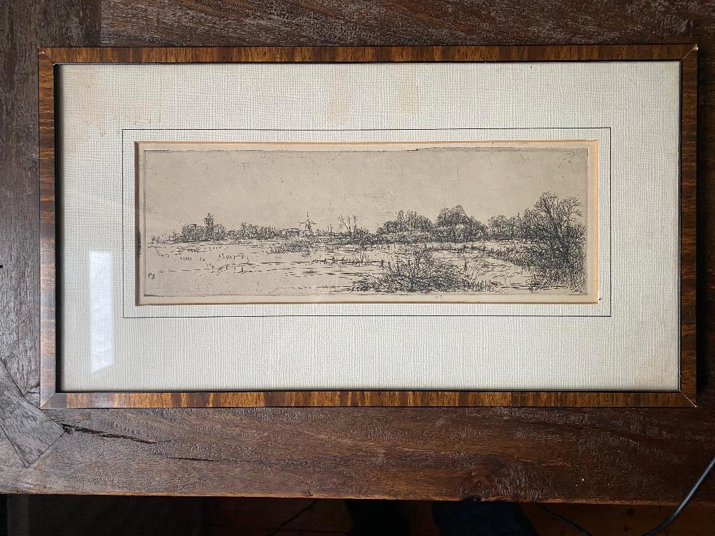 ets gravure Hendrik de Laat, Ophalen of Verzenden