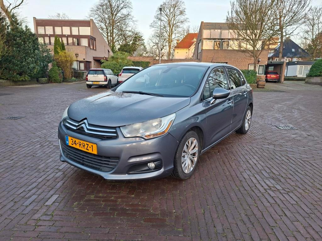 Citroën C4 1.6 VTI Berline 2011 Grijs, Auto's, Citroën, Voorwielaandrijving, 1550 kg, Zwart, 4 cilinders