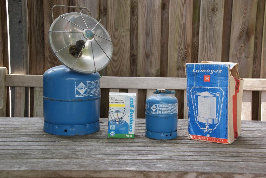 Camping gasflessen, Caravans en Kamperen, Kampeeraccessoires, Ophalen, Gebruikt