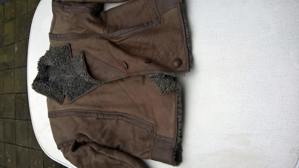 TE koop aangeboden dames winter jas doe gepast bod, Bruin, Maat 42/44 (L), Ophalen of Verzenden, Onbekend