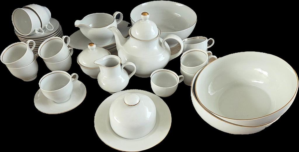 Jlmenau Graf von Henneberg 35-delig porseleinen servies, Ophalen of Verzenden