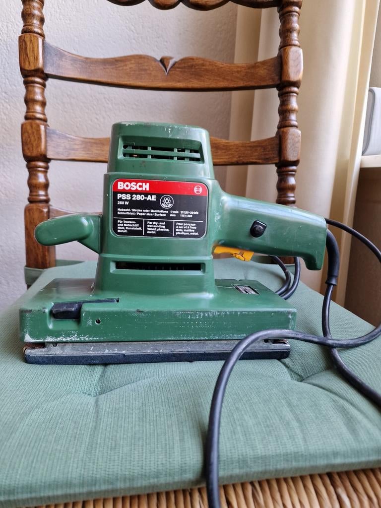 Prima Bosch vlakschuurmachine PSS 280-AE 250 W, Ophalen of Verzenden, Vlakschuurmachine