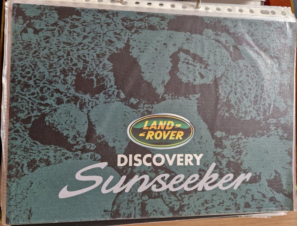 Folders Land Rover, Ophalen of Verzenden, Zo goed als nieuw, Overige merken