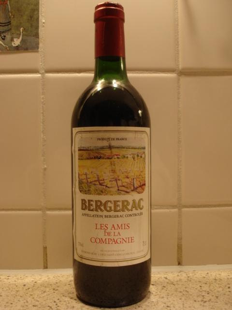 Les Amis De La Compagnie, Saint Ciers s/Gironde, Bergerac, Verzamelen, Frankrijk, Ophalen of Verzenden, Zo goed als nieuw, Rode wijn