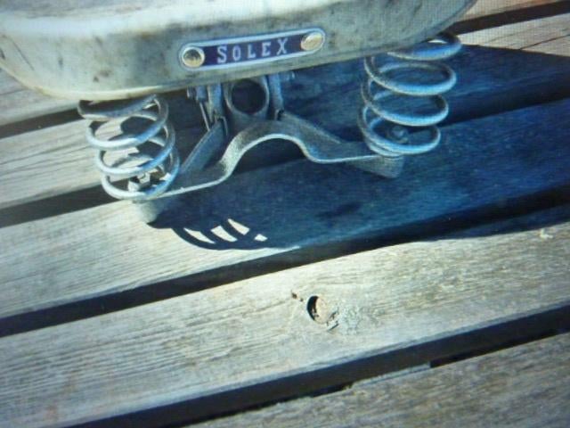 Op zoek naar twee solex plaatjes, zie zadel., Verzenden, Zo goed als nieuw, Overige typen, Overige merken