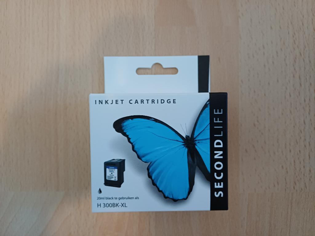 Inktcartridge H 300BK-XL (vv HP 300), Ophalen of Verzenden, Nieuw, Cartridge, SecondLife