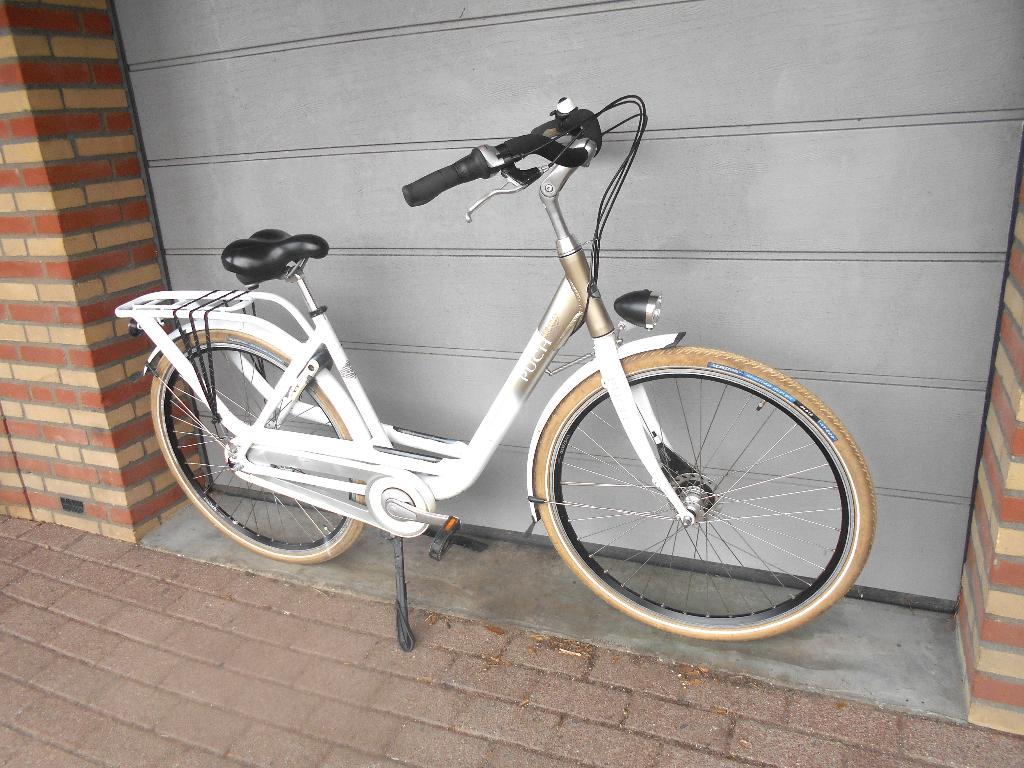 VEILIGE ROBUUSTE MOOIE PUCH ELEGANCE, Alles werkt 100%, Zo goed als nieuw, Versnellingen, 0 zitjes, 50 tot 53 cm