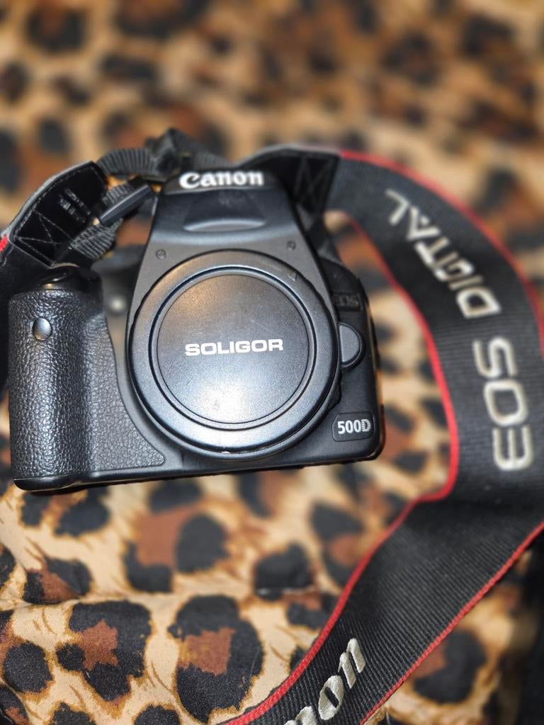 Canon Eos 500d (complete set), Ophalen of Verzenden, Zo goed als nieuw, Spiegelreflex, Canon