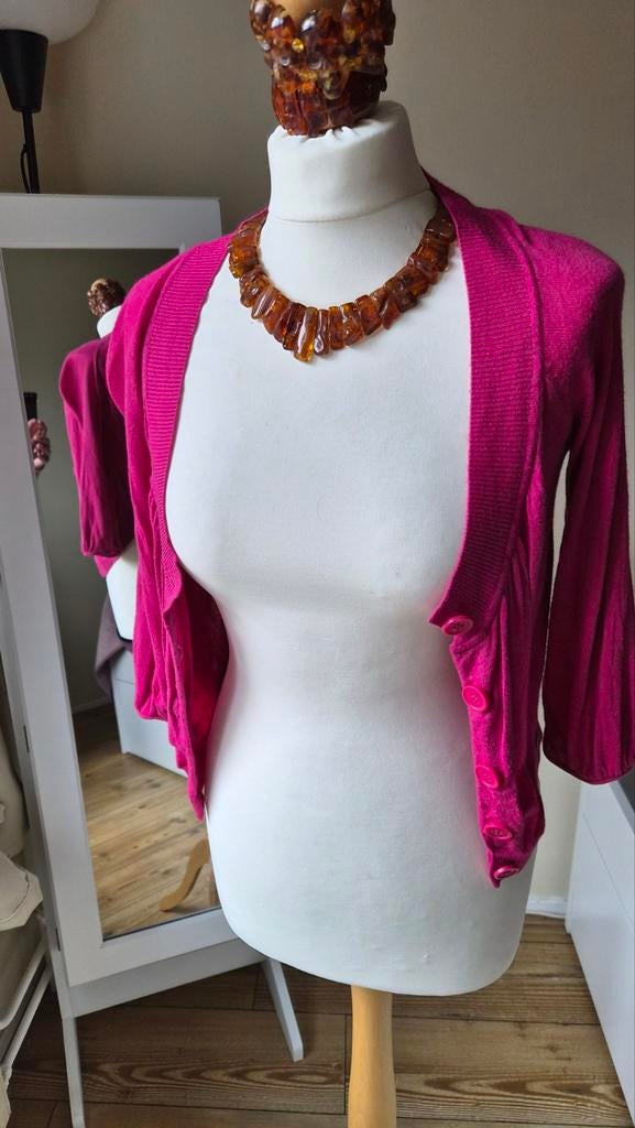 Roze bolero van Warehouse, Ophalen of Verzenden, Zo goed als nieuw, Roze, Warehouse