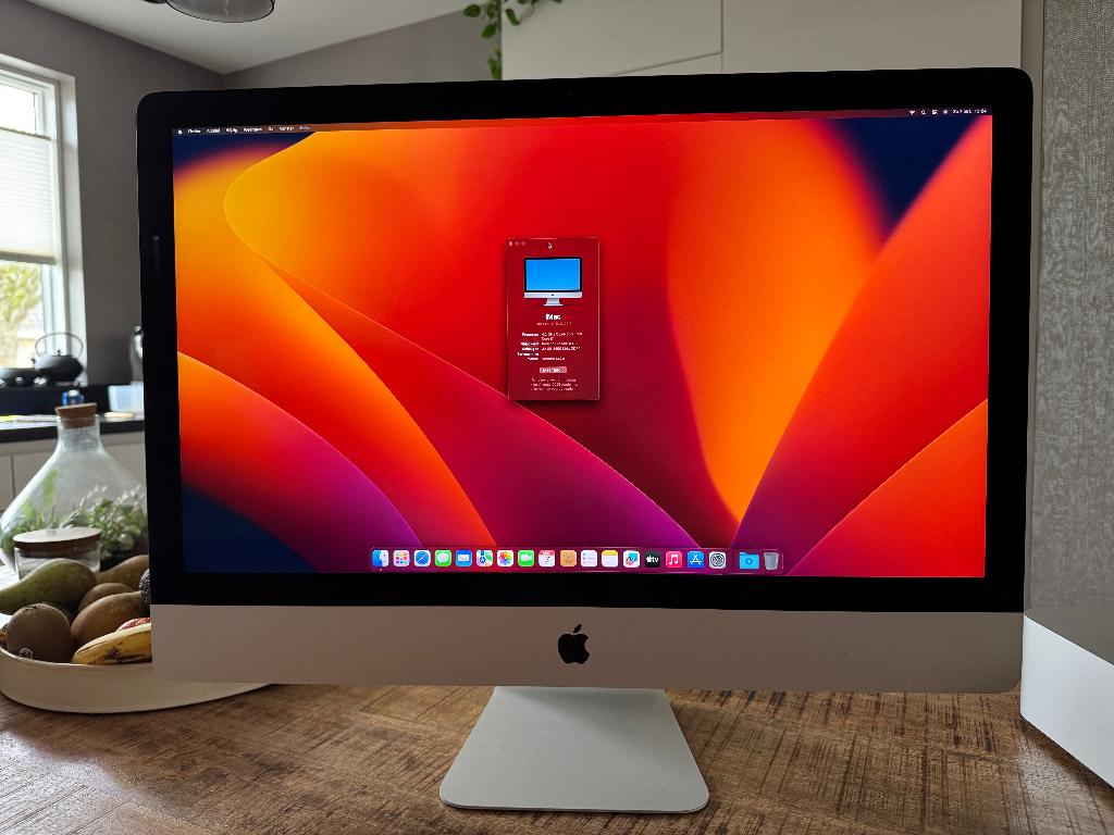 iMac 27 Retina 5K 2017 4.2GHz Quad-Core i7 32GB 500GB SSD, Ophalen, Gebruikt, 32 GB, SSD