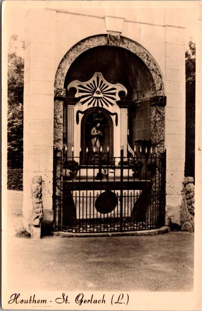 Houthem St. Gerlach - Straatkapel van de H. Gerlacus, Verzenden, 1940 tot 1960, Ongelopen, Limburg