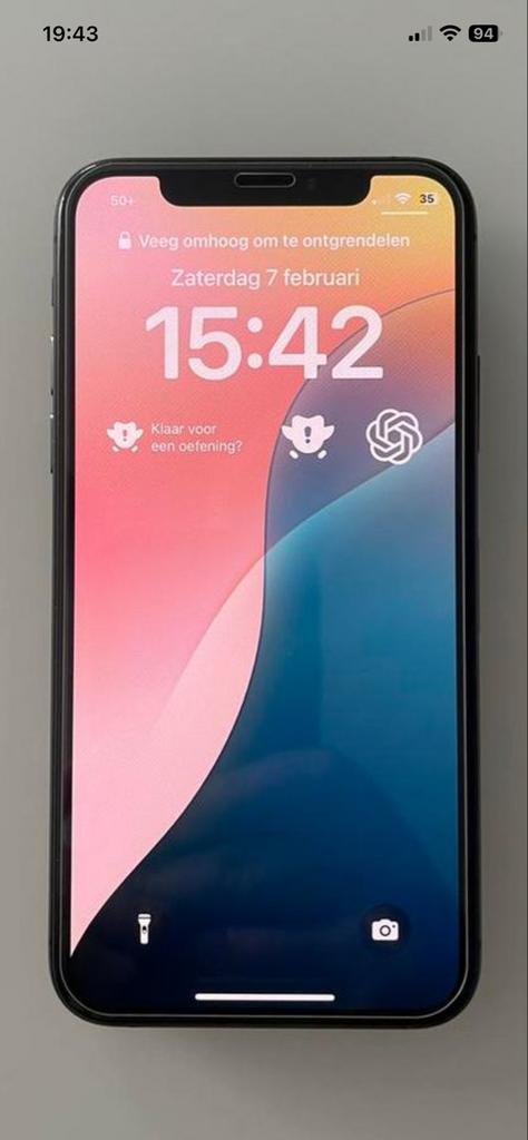 Iphone XS 64 GB, Telecommunicatie, Mobiele telefoons | Apple iPhone, Gebruikt, Zwart, IPhone XS, Ophalen of Verzenden