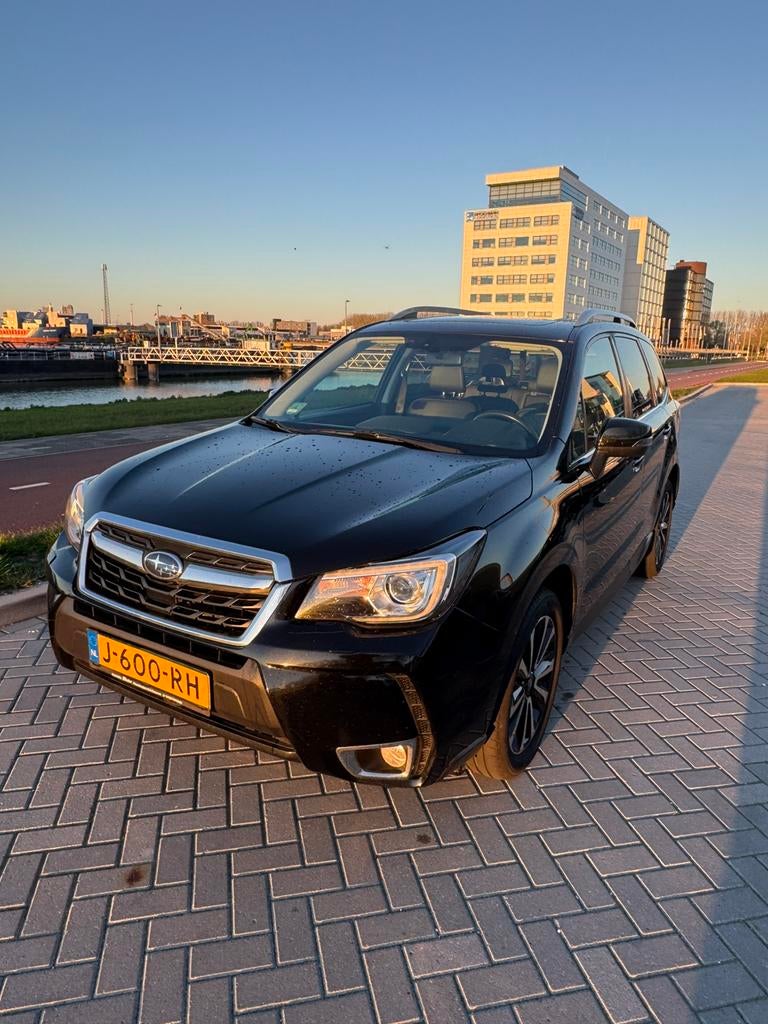 Subaru Forester 2.0D 150pk AWD 2016 Full option, 1998 cc, 4 cilinders, Zwart, Leder