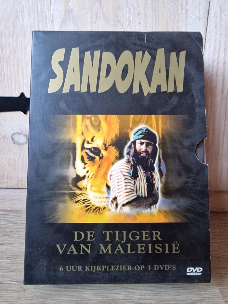 Sandokan - De Tijger van Maleisië DVD Boxset, Cd's en Dvd's, Dvd's | Avontuur, Vanaf 6 jaar, Ophalen of Verzenden, Gebruikt, Boxset