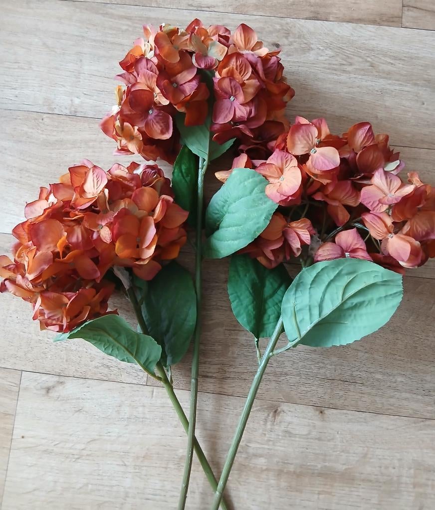 Kunstbloem 3 st, Ophalen of Verzenden, Zo goed als nieuw