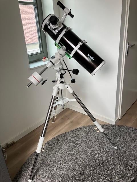 telescoop, Ophalen, Lenzentelescoop (refractor), 80 tot 200 mm, Met statief