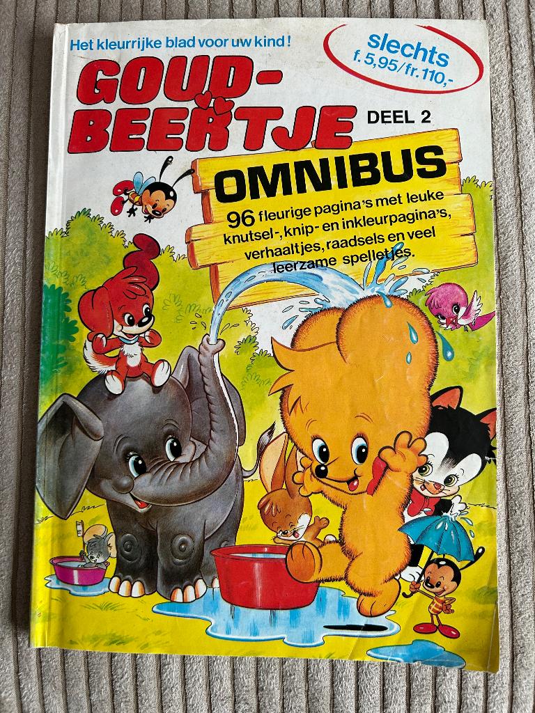 Comic zeldzaam omnibus 2 haribo goud-beertje, Boeken, Europa, Haribo, Ophalen, Gelezen