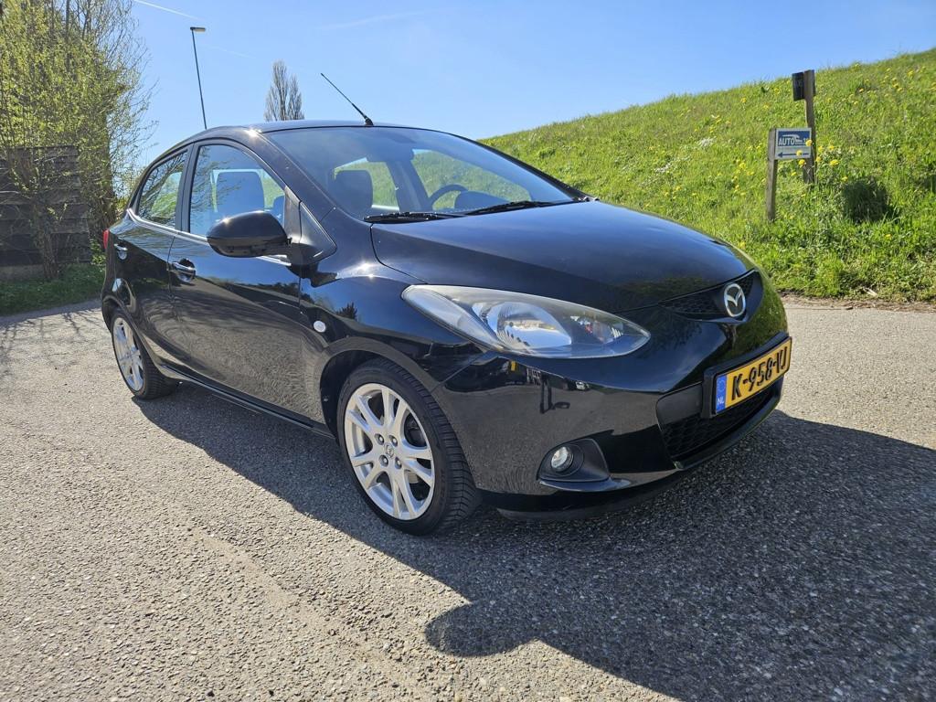 Mazda 2 1.3 S-VT Exclusive,Airco,Nieuwe Apk, Auto's, Voorwielaandrijving, Stof, Gebruikt, 4 cilinders