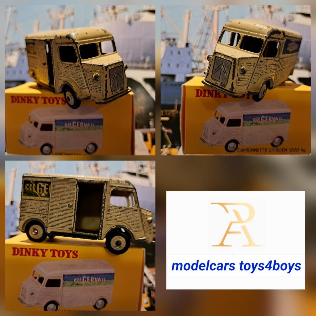 Dinky Toys no 25 CG Citroen HY "CH Gervais" 1200K 1/43, Verzenden, Gebruikt, Auto, Dinky Toys
