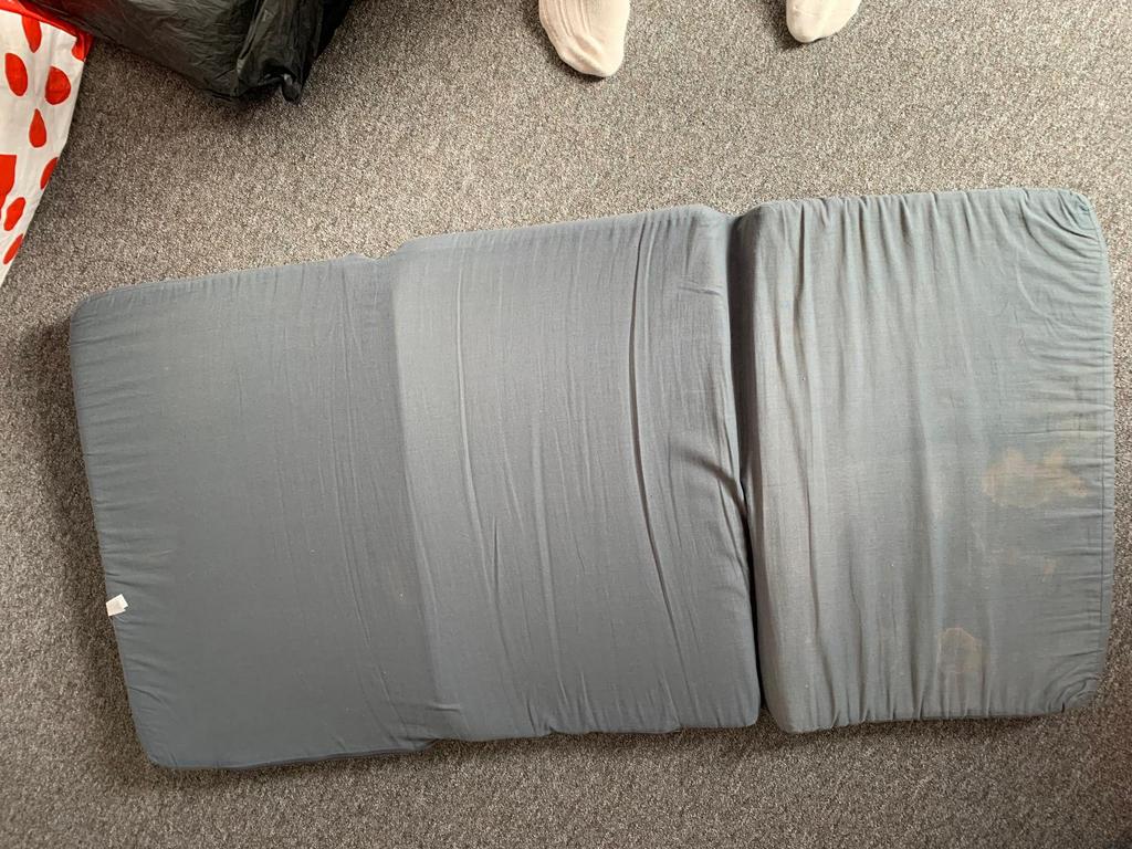 Te koop gebruikt camping bedje, Ophalen, Gebruikt, 85 tot 100 cm